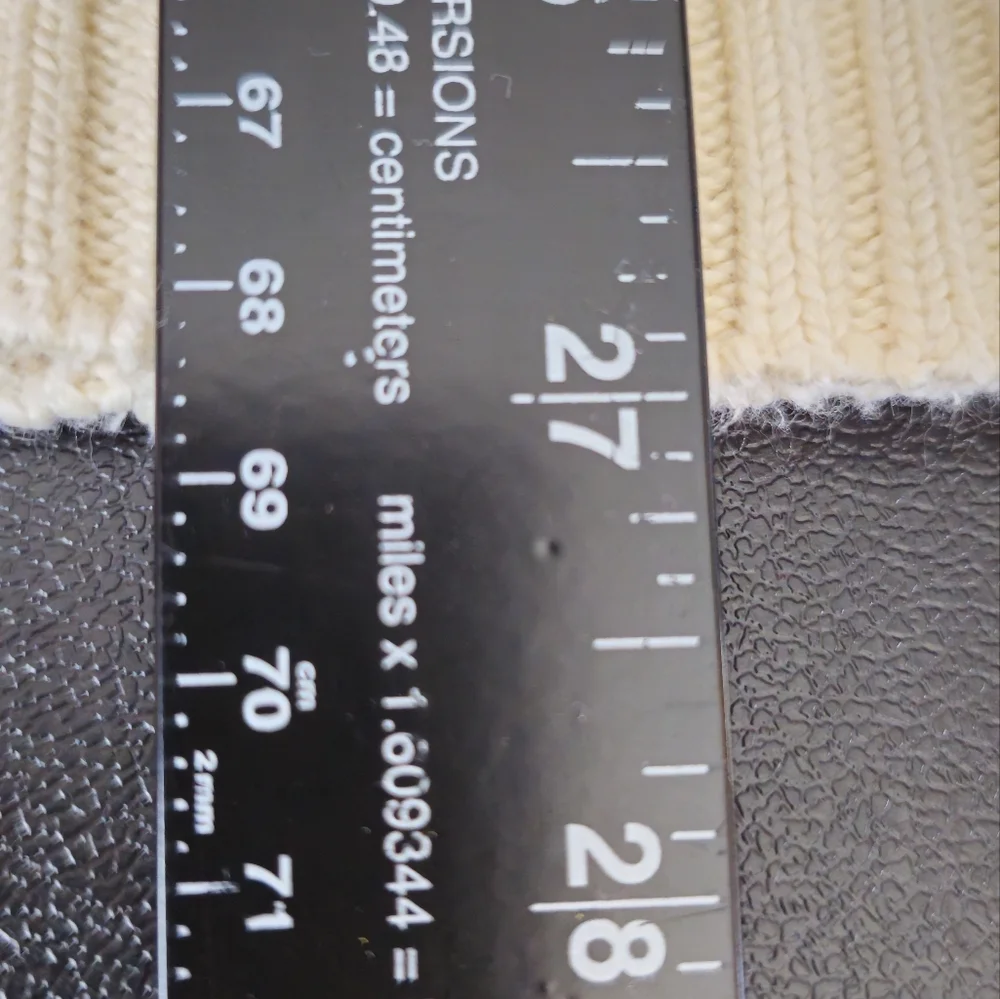 Polo Ralph Lauren Vintage Ribbed 1/4 Zip Sweater Large‎ Heavyweight Knit Flaws